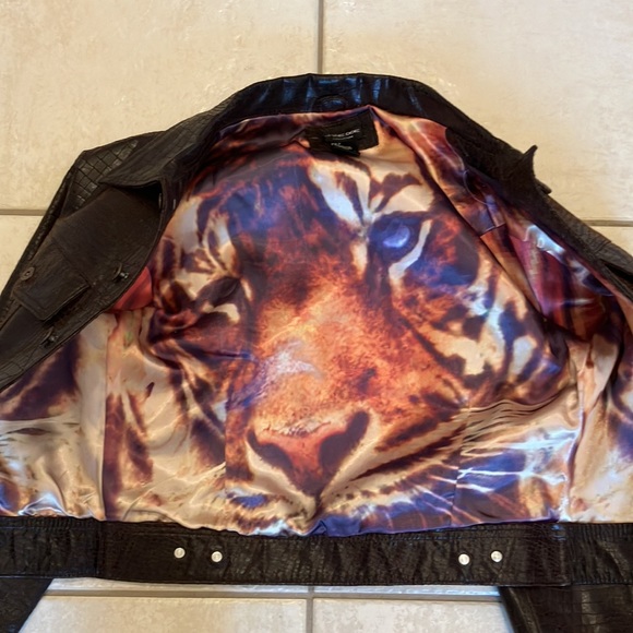 Vintage Jane Doe Collection Embossed Leather Jacket, Sz S - Picture 9 of 15